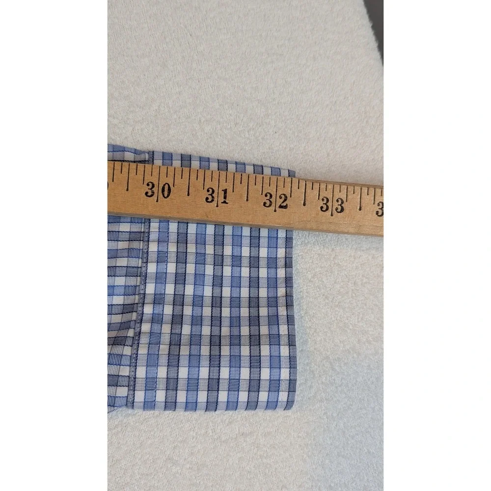 UNTUCKit Men's Check Dress Shirt Long‎ Sleeve Button Down Collared Shirt